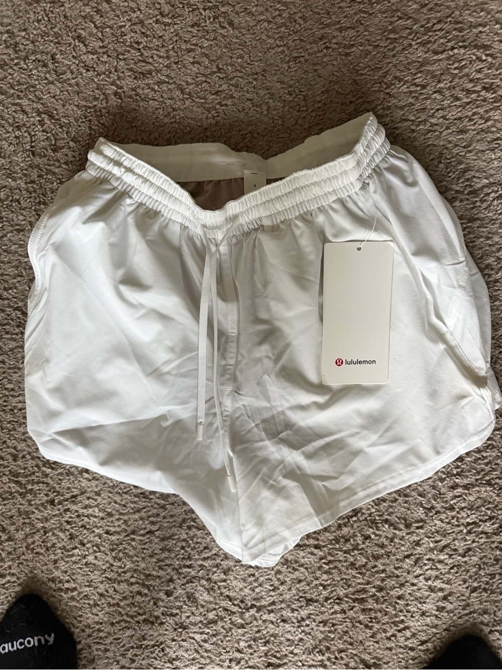 lululemon athletica White Women's Athletic Shorts